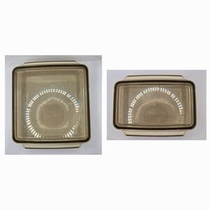 Vintage Litton Ware Conventional Oven Microwave Lidded Cookware 2 set 2 W…